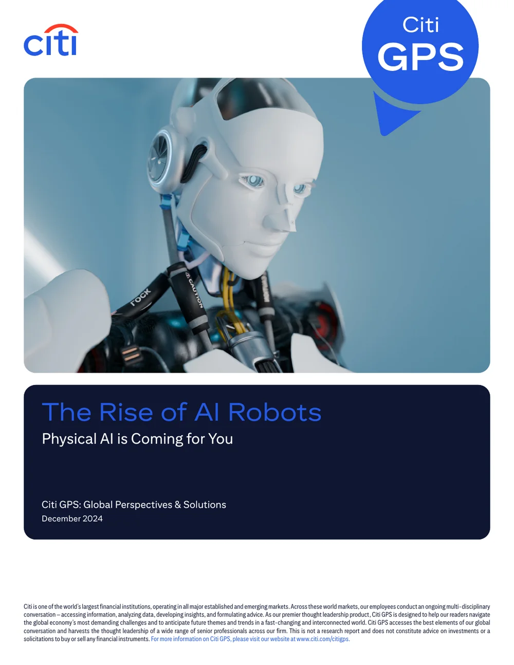 The Rise of AI Robots: Physical AI Is Coming for You report cover