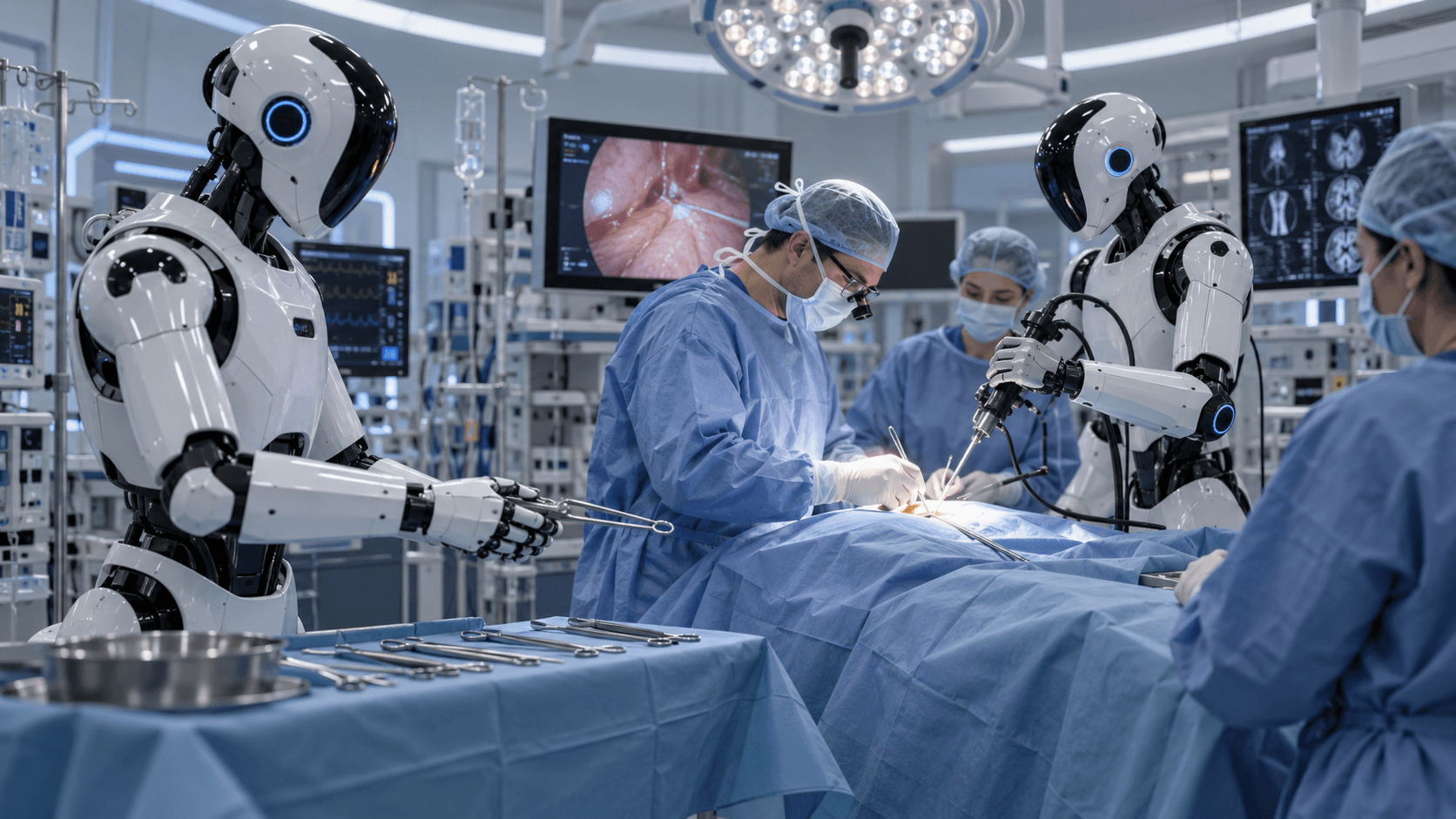 Samsung Medical Center to Demonstrate Two Humanoid Surgical Assistant Robots