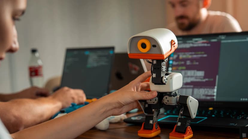 Microduck: A Tiny Robot Built to Learn How to Move