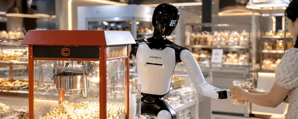 AgiBot Shows A3 Ultra Humanoids Working Across Hotels, Retail and Car Dealerships