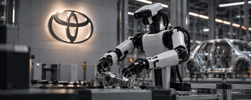 Toyota Plans ¥1 Trillion Annual Factory Upgrade Around Physical AI and Robotics