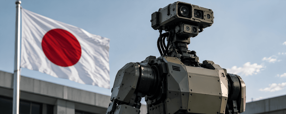Japan Looks at Humanoid Robots for Military Logistics and Base Security