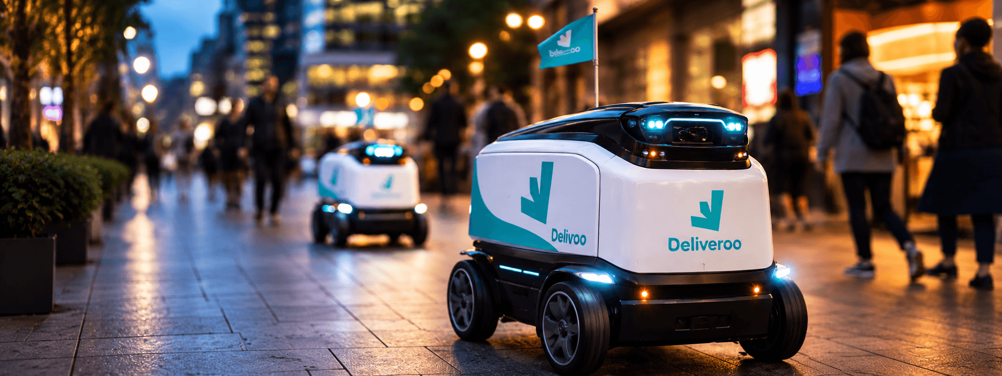 Deliveroo and Coco Robotics Announce Multi-City UK Delivery-Robot Rollout