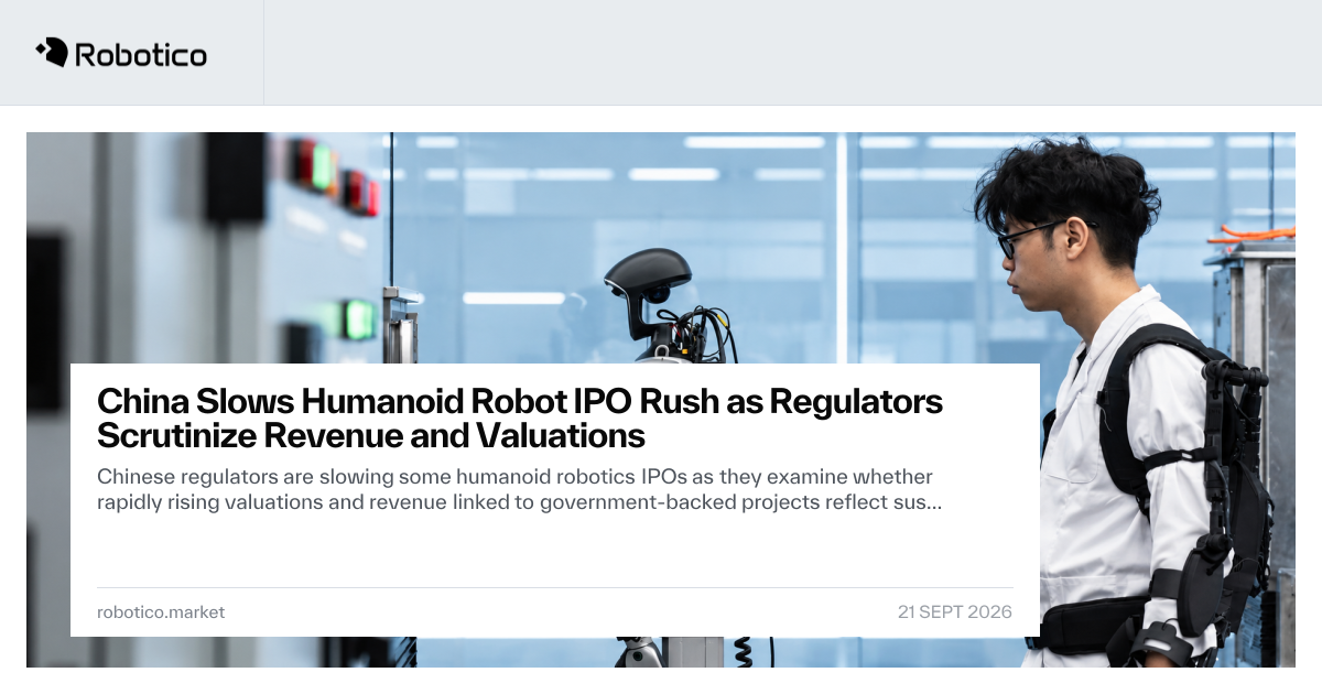 China Slows Humanoid Robot IPO Rush as Regulators Scrutinize Revenue ...