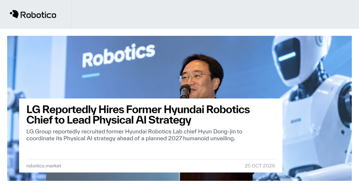 LG Reportedly Hires Former Hyundai Robotics Chief to Lead Physical AI ...